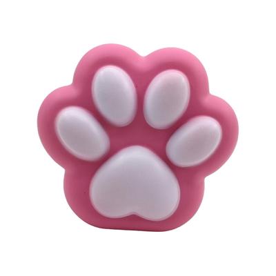 Squishy patte de chat rose