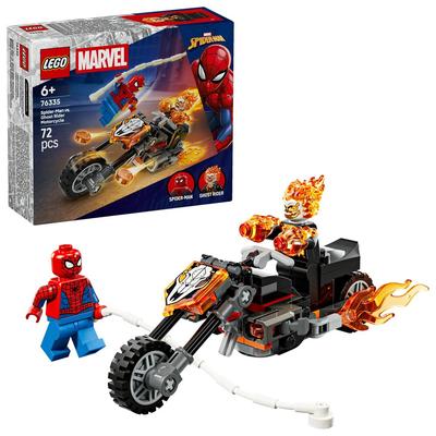 Spider-Man et sa moto contre Ghost Rider LEGO Marvel Super Heroes™ 76335_La Grande Récrée_1