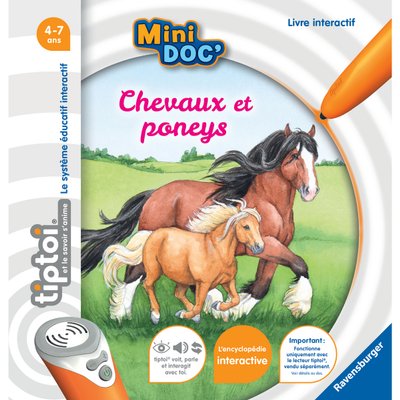 Mini doc Tiptoi chevaux et poneys