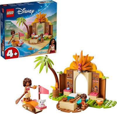 Maison de Village et Pirogue de Vaiana Lego Disney Princess 43282_La Grande Récrée_1