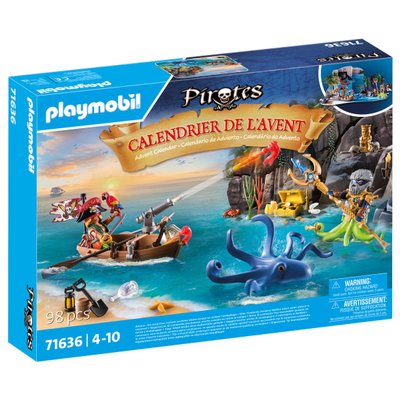 Calendrier de l'Avent Pirates Playmobil 71636