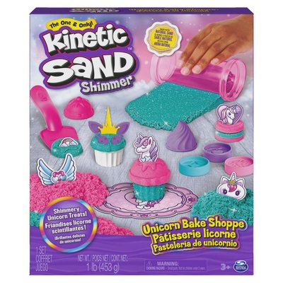 Kinetic Sand - coffret patisserie Licorne