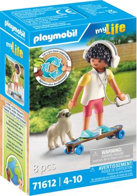 Adolescent avec chien Playmobil My Life 71612_La Grande Récrée_1
