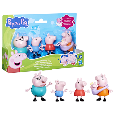 Peppa Pig Coffret famille 5 figurines