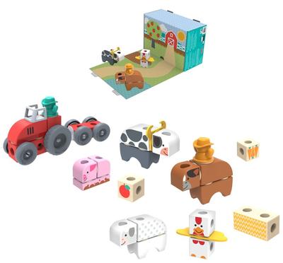 Blockables 56 pièces La Ferme Melissa & Doug_La Grande Récrée_1