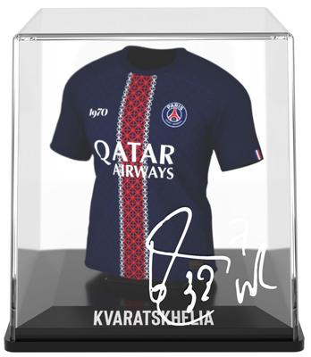 Figurine Maillot Kvaratshkhelia PSG - Domicile - 2025/26_La Grande Récrée_1
