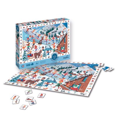 Puzzle 250 pièces Carte du Monde - La Grande Récré