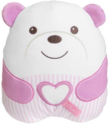 Peluche tendre ourson rose_La Grande Récrée_1