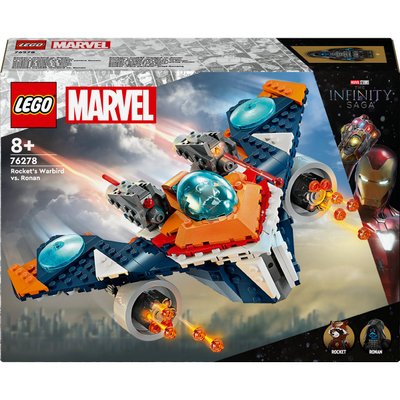 Le vaisseau spatial de Rocket contre Ronan Lego Marvel 76278