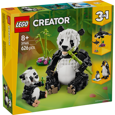 Animaux sauvages : la famille de pandas LEGO Creator 31165