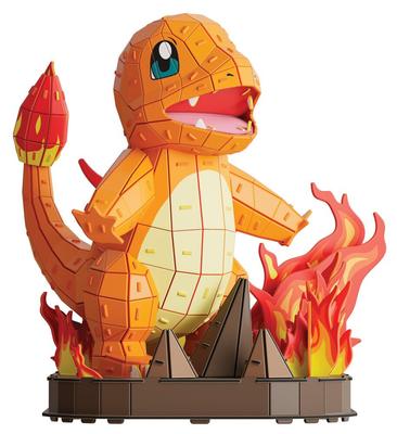 Pokemon  Salamèche - Puzzle 4D Build_La Grande Récrée_1