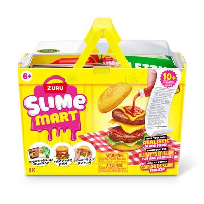 Slime Mart Shopping Basket Hamburger ou Pizza