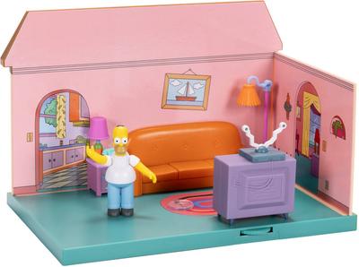 La maison des Simpsons - Diorama Salon avec figurine Homer_La Grande Récrée_1