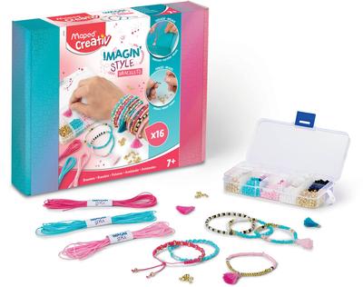 Imagin Style Bracelet Coffret Création Bracelets Tissage Et Perles Heishi_La Grande Récrée_1
