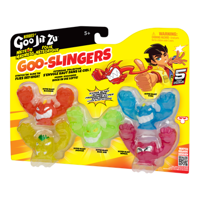 Pack de 5 mini figurines GOO-Slingers - Goo Jit Zu