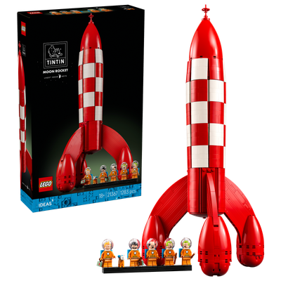 La fusée de Tintin LEGO Ideas 21367