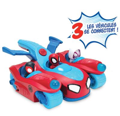 Coffret deluxe 3 véhicules en 1 Spidey_La Grande Récrée_1