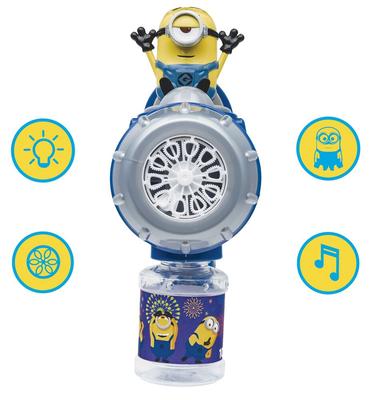 Pistolet à Bulles avec Effets Lumineux et Sonores Les Minions_La Grande Récrée_1