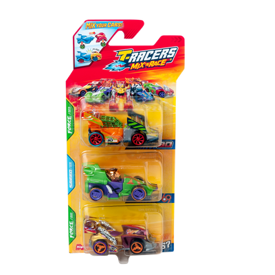 Pack 3 véhicules - Tracers Mix N Race