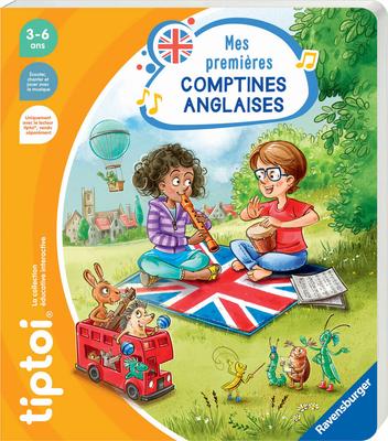 Livre Tip Toi - Mes premières comptines anglaises_La Grande Récrée_1