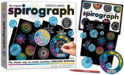 Spirograph multicolore et pailletté_La Grande Récrée_1