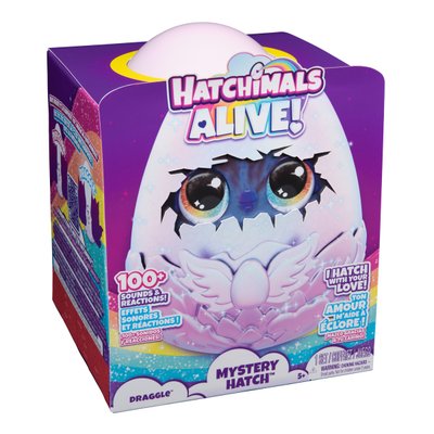 Hatchimals Alive eclosion Draggle