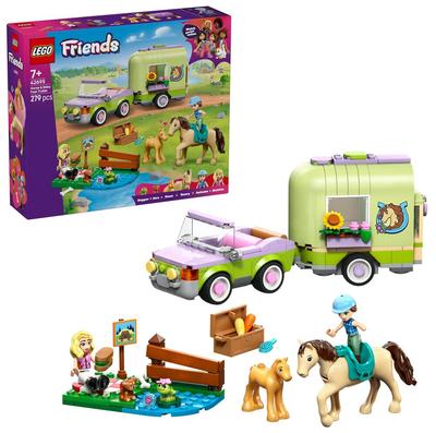La remorque du cheval et du poulain LEGO Friends 42695_La Grande Récrée_1