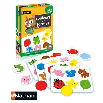 Jeu d'association Couleurs et formes