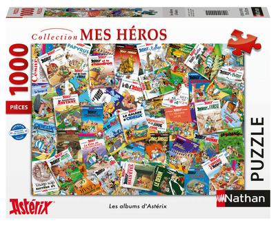 Puzzle 1000 pièces Les albums d'Astérix - Collection Mes héros Nathan_La Grande Récrée_1