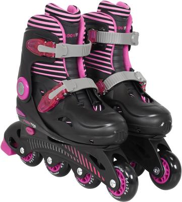 Rollers en Ligne Ajustables Rose 33-36_La Grande Récrée_1