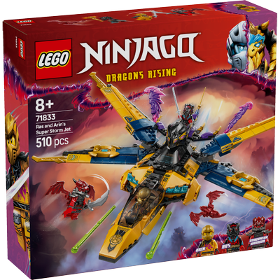 Le super avion tempête de Ras et Arin LEGO NINJAGO 71833