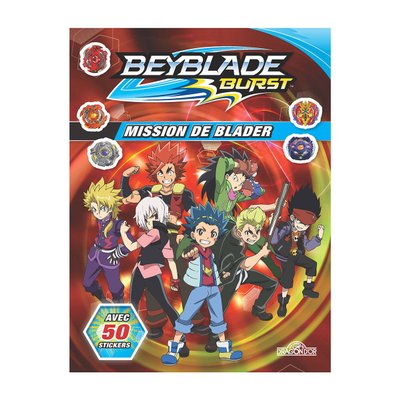 Livre-jeu Beyblade Mission de Blader