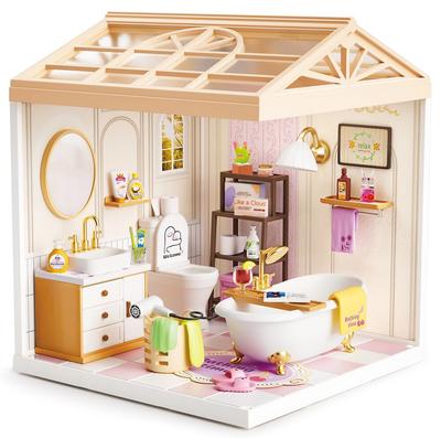 Maquette DIY maison miniature à construire Salle de bains_La Grande Récrée_1