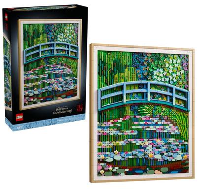Claude Monet Le bassin aux Nymphéas LEGO Art 31220_La Grande Récrée_1