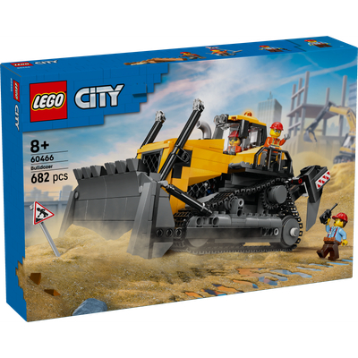 Le bulldozer jaune LEGO City 60466