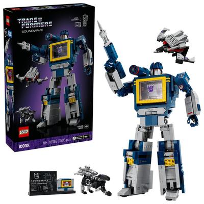 Transformers : Soundwave Lego Icons 10358_La Grande Récrée_1