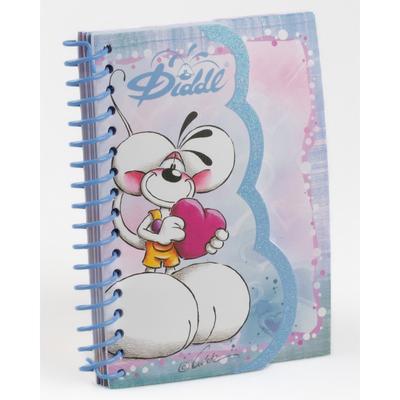 Carnet à spirale A6 Diddl cœur