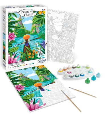 Palette d'artiste lagon en Thaïlande_La Grande Récrée_1