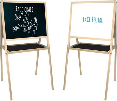 Tableau en bois double face_La Grande Récrée_1