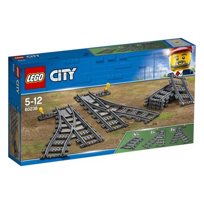 Les aiguillages LEGO City 60238