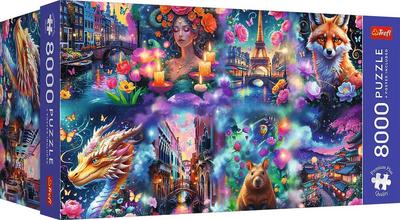 Puzzle 8 000 pièces Colorfoul Wordl_La Grande Récrée_1