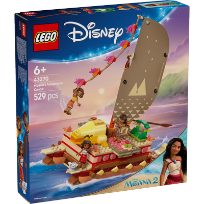 Le bateau d’aventure de Vaiana LEGO Disney Princess 43270