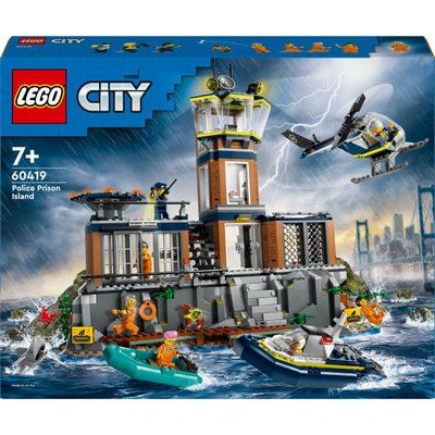 La prison de la police en haute mer Lego City 60419