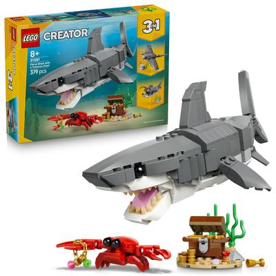 Le redoutable requin et le coffre au trésor LEGO Creator 31381
