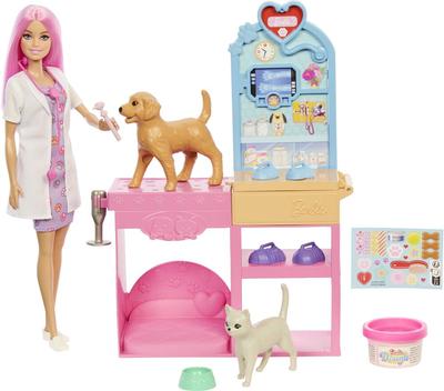 Poupée Barbie Clinique Vétérinaire_La Grande Récrée_1
