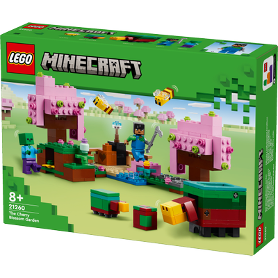 Le jardin des cerisiers en fleurs LEGO Minecraft 21260