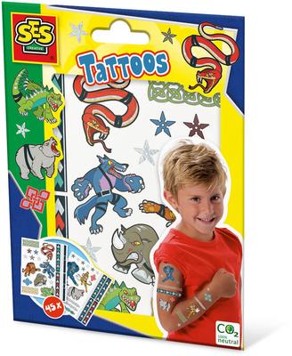 Tattoos pour Enfants - Animaux Combattants_La Grande Récrée_1