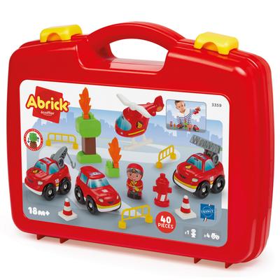 Malette de pompier et véhicule Abrick