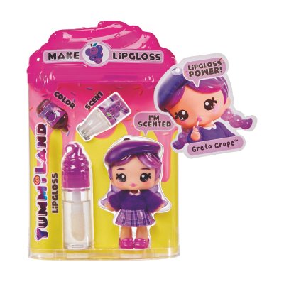 Yummiland Poupée et Gloss Greta Raisin