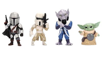 Coffret 4 figurines Star Wars en métal 6 cm Jada_La Grande Récrée_1